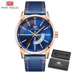 Elegant Black Quartz Men's Watch Fashion Leather Strap Luxury Calendar Design Luminous Analog Unique Design Wristwatches Stevvex