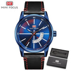 Elegant Black Quartz Men's Watch Fashion Leather Strap Luxury Calendar Design Luminous Analog Unique Design Wristwatches Stevvex