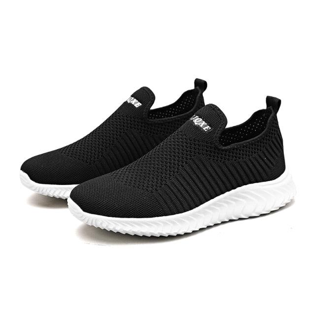 New Men Sneakers Light Fashion Casual Shoes Slip-On Comfortable Women Pink Couple Shoes Outdoor Walking Footwear Non-Slip Running Climbing Shoes Sneakers Stevvex