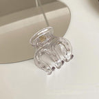 Sweet Flower Shape Hair Clips for Women Girls Hair Claw Chic Barrettes Claw Crab Hairpins Styling Bohemia Hair Jaw Clamps Medium Thick Hair Women Stevvex