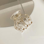 Sweet Flower Shape Hair Clips for Women Girls Hair Claw Chic Barrettes Claw Crab Hairpins Styling Bohemia Hair Jaw Clamps Medium Thick Hair Women Stevvex