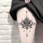 57 Sheets Temporary Tattoo Stickers Set Waterproof Temporary Tattoo Waist Arm Modern Stylish Big Black Tattoos For Womens Mens Stevvex