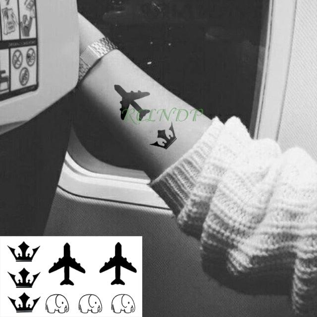 Luxury Different Waterproof Temporary Tattoo Sticker Snake Flower Fake Tattoo Body Art Adult Fashion Stickers For Womens Mens Stevvex