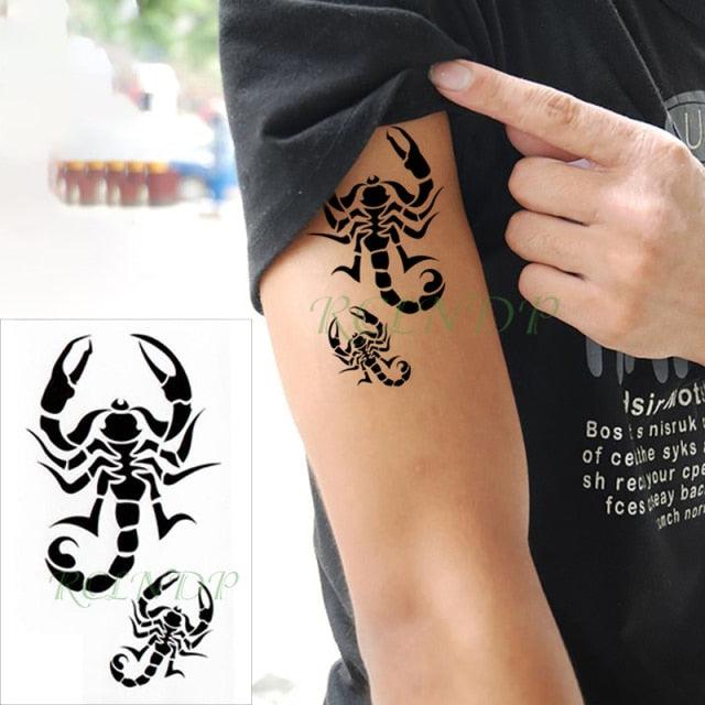 Luxury Different Waterproof Temporary Tattoo Sticker Snake Flower Fake Tattoo Body Art Adult Fashion Stickers For Womens Mens Stevvex