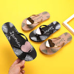 Summer Slippers Shoes Woman Pink Open Toe Flip Flops Clear Women Outdoor Flat Beach Slides Comfort Thong Style Flip Flops Sandals With Arch Support Heel Cup Stevvex