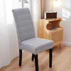 Printed Polyester Fabric Chair Cover Washable Chair Covers Seat Slipcovers Stretch Dining Seat Case For Home Stretch Removable Washable Dining Room Chair Protector Slipcovers/Home Decor Dining Room Seat Cover Multiple Styles Stevvex