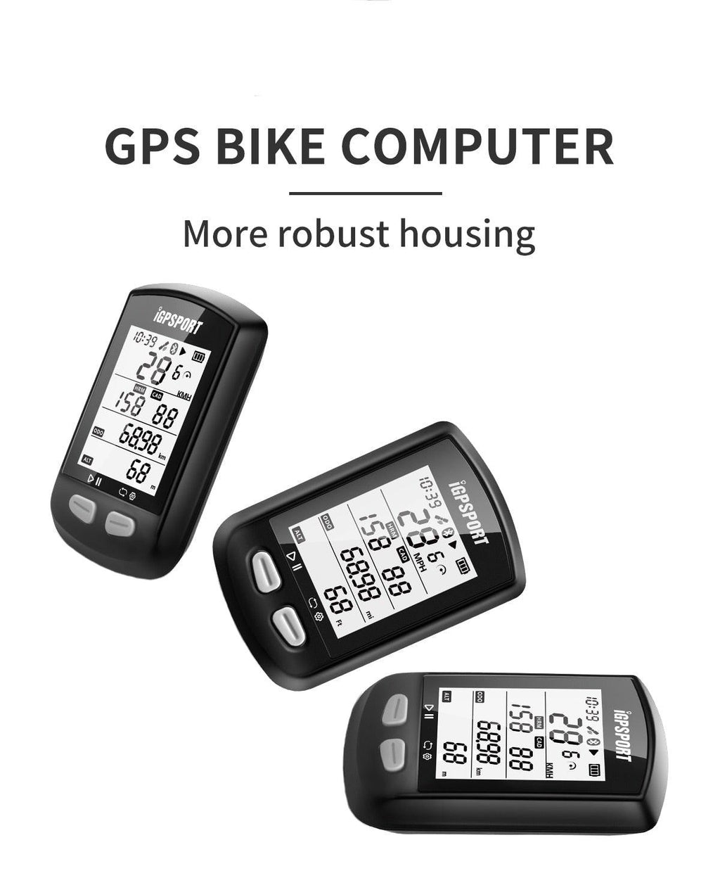 Bike Wireless Stopwatch GPS Bicycle Computer IPX6 Waterproof Cycling Speedometer With ANT+ Bluetooth Bike Speedometer and Odometer Rechargeable Cycling Computer MTB Tracker With LCD Automatic Backlight Display Stevvex