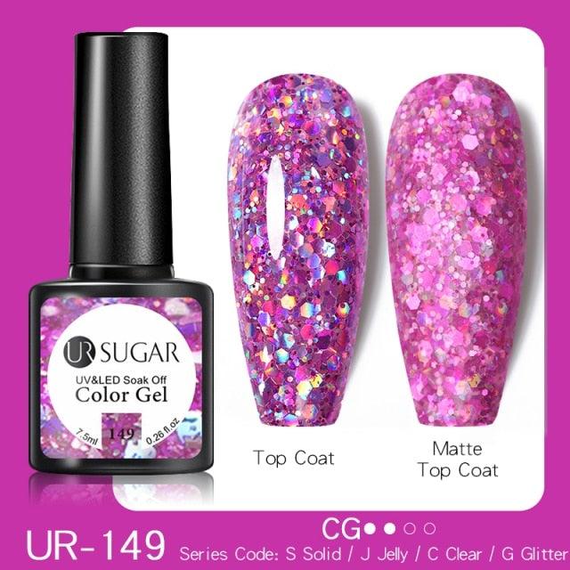 Fluorescent Gel Nail Polish Yellow Green High Quality Colors UV Strong Matte Effect Luxury Design For Girls and Women Stevvex