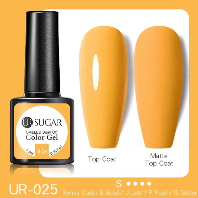 Fluorescent Gel Nail Polish Yellow Green High Quality Colors UV Strong Matte Effect Luxury Design For Girls and Women Stevvex