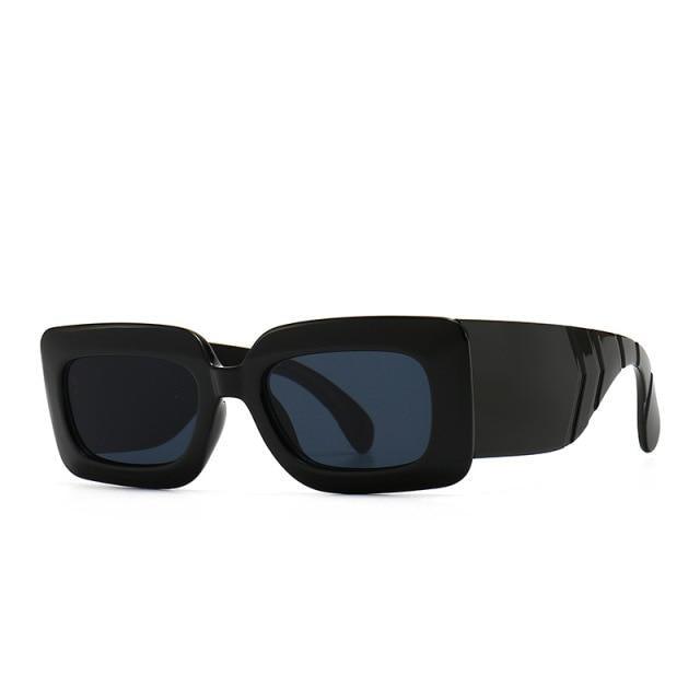 Oversized Square Sunglasses Classic Square Sunglasses For Men & Women Sun Glasses In Snake Pattern For Traveling Shades Female Stevvex