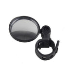 Round Universal Bicycle Rearview Mirror Handlebar Adjustable Rotate Wide-Angle Convex Mirror 360 Rotatable Handlebar Bike Rearview Mirrors Acrylic Shockproof Convex Mirror For Bike Handlebar Stevvex