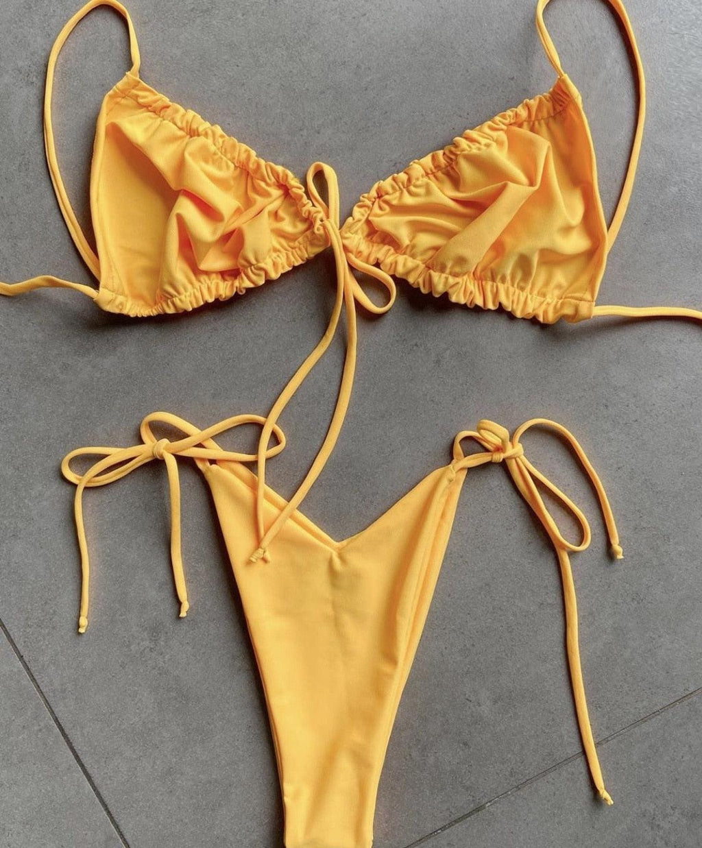 Low Waist Bikini Triangle Swimwear Female String Swimsuit Women Two Piece Swimsuit Swimwear Halter String Triangle Bikini Sets Women Print 2 Piece Suit Push Up Bathing Suit Swim Suit New Stevvex