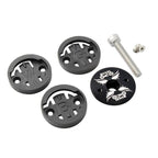 Bike Computer Mount Stem Top Cap Stopwatch Bracket Road Bicycle Speedometer Fixed Holder Base Universal Aluminum Riding Mobile Holder Connect Quickly System MTB Road Bicycle Handlebar Stevvex