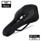Leather Bike Saddle Road Bike Front Seat Cycling Saddles For Mens Breathable Hollow Cushion Bicycle Saddle Comfort Bike Saddle Ergonomic Waterproof Bicycle Seat For Road Bike Mountain Bike Seats Stevvex