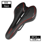 Leather Bike Saddle Road Bike Front Seat Cycling Saddles For Mens Breathable Hollow Cushion Bicycle Saddle Comfort Bike Saddle Ergonomic Waterproof Bicycle Seat For Road Bike Mountain Bike Seats Stevvex