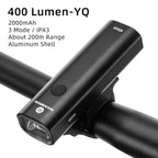 Bike Light Front Lamp USB Rechargeable LED 4800mAh Bicycle Light Waterproof Bicycle Light Set USB  Rechargeable Super Bright Bike Headlight For Night Riding Bracket 1000LM