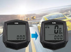 Cycling Wired Stopwatch Waterproof Bike Computer With LCD Digital Display Bicycle Odometer Speedometer Riding Bike Accessories Wired Sensor Digital Backlight Odometer Cycling Computer Tracker Stevvex
