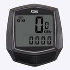 Cycling Wired Stopwatch Waterproof Bike Computer With LCD Digital Display Bicycle Odometer Speedometer Riding Bike Accessories Wired Sensor Digital Backlight Odometer Cycling Computer Tracker Stevvex