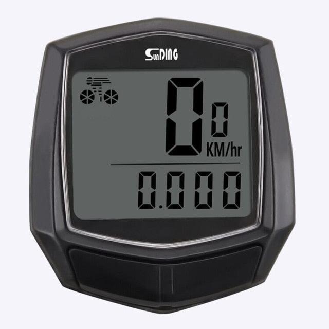 Cycling Wired Stopwatch Waterproof Bike Computer With LCD Digital Display Bicycle Odometer Speedometer Riding Bike Accessories Wired Sensor Digital Backlight Odometer Cycling Computer Tracker Stevvex