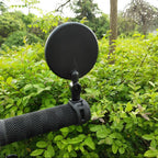 Bicycle Rearview Mirror Universal Handlebar Rearview Mirror 360 degree Rotate Rear View For Bike Bicycle Cycling Accessories Bicycle Rear Adjustable Rearview Mirror 360° Rotatable Rear-View Mirrors Handlebar Mounted Glass Mirror Universal Rearview Stevvex