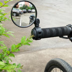 Bicycle Rearview Mirror Universal Handlebar Rearview Mirror 360 degree Rotate Rear View For Bike Bicycle Cycling Accessories Bicycle Rear Adjustable Rearview Mirror 360° Rotatable Rear-View Mirrors Handlebar Mounted Glass Mirror Universal Rearview Stevvex