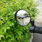Bicycle Rearview Mirror Universal Handlebar Rearview Mirror 360 degree Rotate Rear View For Bike Bicycle Cycling Accessories Bicycle Rear Adjustable Rearview Mirror 360° Rotatable Rear-View Mirrors Handlebar Mounted Glass Mirror Universal Rearview Stevvex