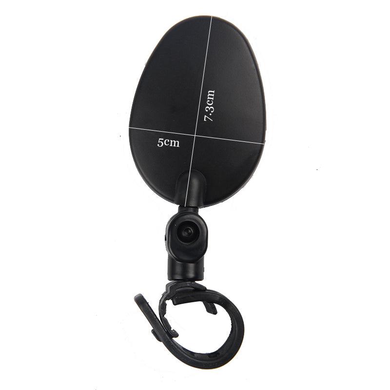 Bicycle Rearview Mirror Universal Handlebar Rearview Mirror 360 degree Rotate Rear View For Bike Bicycle Cycling Accessories Bicycle Rear Adjustable Rearview Mirror 360° Rotatable Rear-View Mirrors Handlebar Mounted Glass Mirror Universal Rearview Stevvex