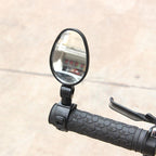 Bicycle Rearview Mirror Universal Handlebar Rearview Mirror 360 degree Rotate Rear View For Bike Bicycle Cycling Accessories Bicycle Rear Adjustable Rearview Mirror 360° Rotatable Rear-View Mirrors Handlebar Mounted Glass Mirror Universal Rearview Stevvex