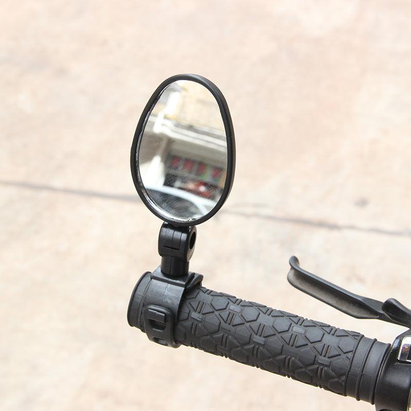 Bicycle Rearview Mirror Universal Handlebar Rearview Mirror 360 degree Rotate Rear View For Bike Bicycle Cycling Accessories Bicycle Rear Adjustable Rearview Mirror 360° Rotatable Rear-View Mirrors Handlebar Mounted Glass Mirror Universal Rearview Stevvex