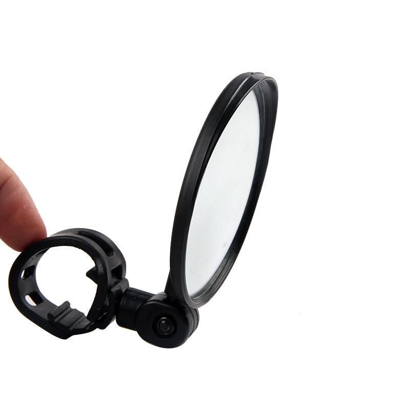 Bicycle Rearview Mirror Universal Handlebar Rearview Mirror 360 degree Rotate Rear View For Bike Bicycle Cycling Accessories Bicycle Rear Adjustable Rearview Mirror 360° Rotatable Rear-View Mirrors Handlebar Mounted Glass Mirror Universal Rearview Stevvex