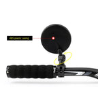 Bicycle Rearview Mirror Universal Handlebar Rearview Mirror 360 degree Rotate Rear View For Bike Bicycle Cycling Accessories Bicycle Rear Adjustable Rearview Mirror 360° Rotatable Rear-View Mirrors Handlebar Mounted Glass Mirror Universal Rearview Stevvex