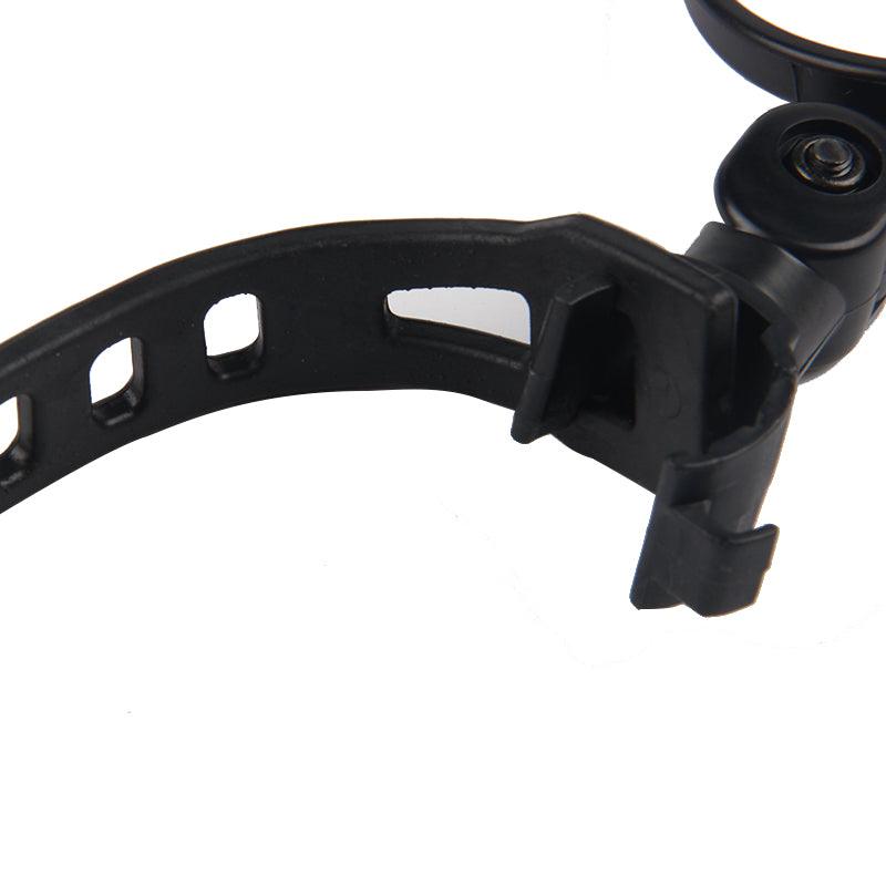 Bicycle Rearview Mirror Universal Handlebar Rearview Mirror 360 degree Rotate Rear View For Bike Bicycle Cycling Accessories Bicycle Rear Adjustable Rearview Mirror 360° Rotatable Rear-View Mirrors Handlebar Mounted Glass Mirror Universal Rearview Stevvex