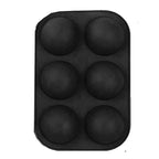 Half Sphere Silicone Soap Molds Bakeware Cake Decorating Tools Pudding Jelly Chocolate Fondant Mould Ball Biscuit Baking Mould 6 Holes Silicone Mold Half Ball Sphere For Making Chocolate Cake Jelly Pudding Handmade Soap Stevvex