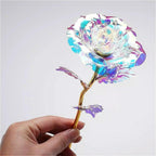 24k Aluminum Foil Lighting Rose Gift For Women Valentine's Day Mother's Day Birthday Thanksgiving Day Christmas Wedding Anniversary Stevvex