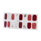 Glitter Series Shiny Manicure Decoration Designed Nail Art Stickers Nail Decoration Nail Wraps Shiny Tattoos Kids Nails Art Decoration Nail Strips Shiny French Tip Guides Stickers French Nail Stickers Form Fringe Guides Stevvex