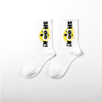 New Fashion Stylish Basketball Men Socks Cotton Hip-hop Female Sports Socks Combed Out Of Pure Cotton High Quality Harajuku Cool Funny Unisex Crew Socks For Men And Women