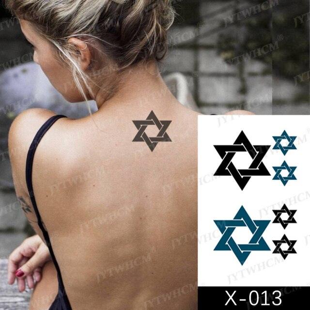 Women's Different Stickers Tattoo Temporary Waterproof Neck Arm Leg Tattoo Colorful Design Stevvex