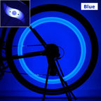 Bike Spoke Light Bicycle Wire Tyre Silicone LED Cycling Wheel Wire Warning Glowing Lamp Ultra Bright Waterproof Bicycle Spoke Lights Cycling Decoration Safety Warning Tire Strip Light Stevvex