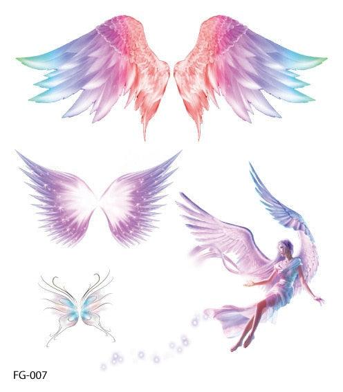 1 Pc Butterfly 3D Temporary Tattoo 52 Style Waterproof Butterfly Tattoos Stickers Temporary Colorful Design For Womens Stevvex