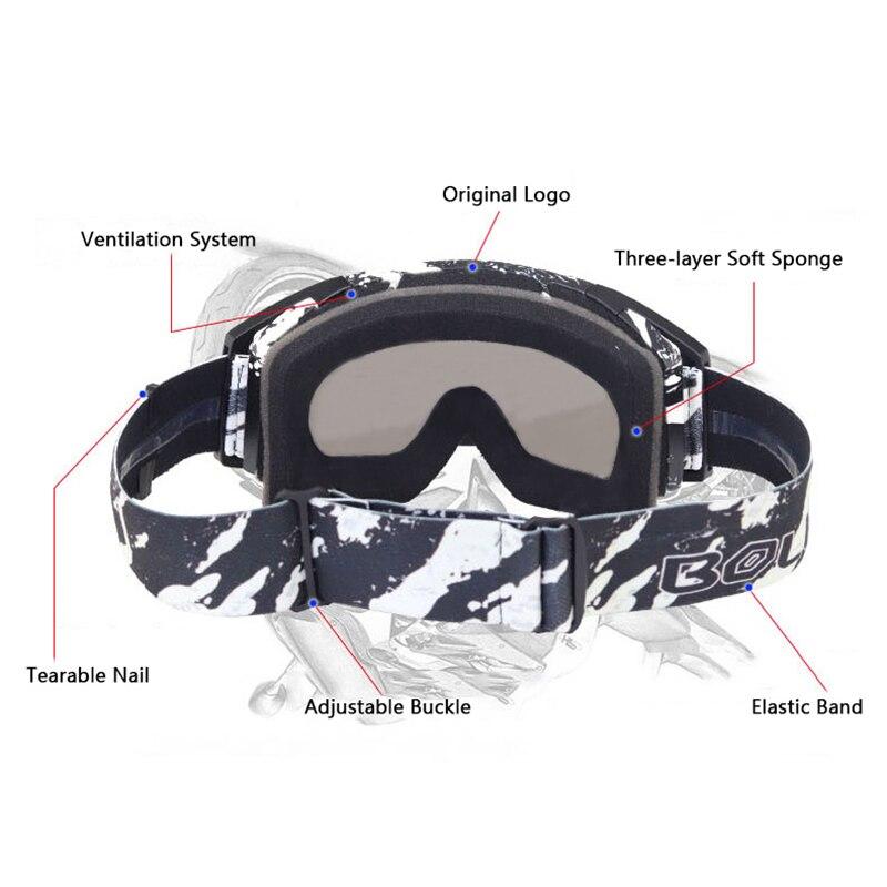 Outdoor Sports Cycling Motorcycle Motorbike Goggles Dust Proof UV 400 - SJB-DIAMOND ELITES