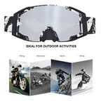 Outdoor Sports Cycling Motorcycle Motorbike Goggles Dust Proof UV 400 - SJB-DIAMOND ELITES