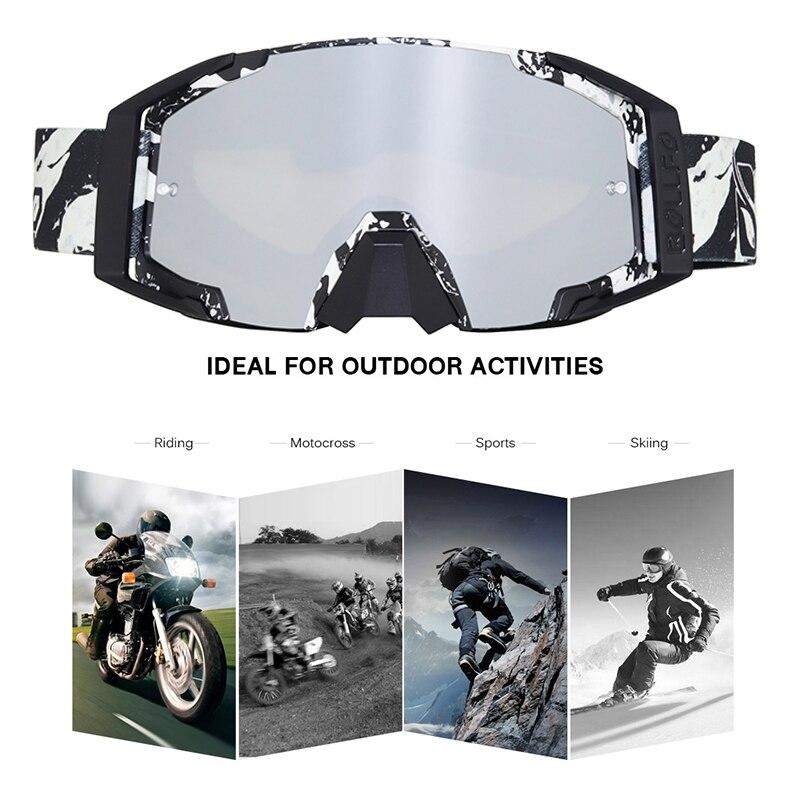 Outdoor Sports Cycling Motorcycle Motorbike Goggles Dust Proof UV 400 - SJB-DIAMOND ELITES