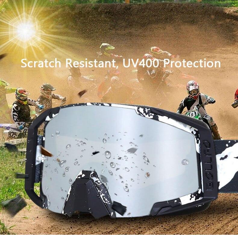 Outdoor Sports Cycling Motorcycle Motorbike Goggles Dust Proof UV 400 - SJB-DIAMOND ELITES