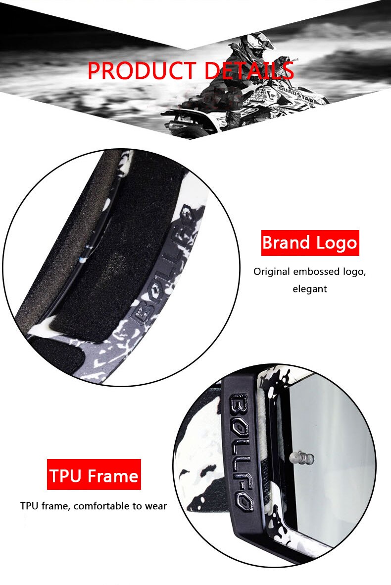 Outdoor Sports Cycling Motorcycle Motorbike Goggles Dust Proof UV 400 - SJB-DIAMOND ELITES
