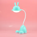 Rabbit LED Table Lamp Kids Desk Bunny Night Lights Studying Bedroom Decor Baby Bed Restaurant Living Room Cute Gift USB Charging Cute Study Lamps for Bedroom Décor Stevvex