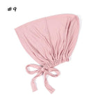 Fashion Modal Under Scarf  Hijab Turban Cap Cotton With Band Adjustable Inner Hijab cap Muslim Turban Hijab Cap For Women