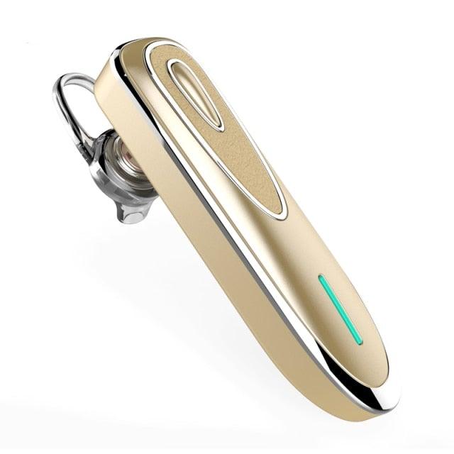 Mini Driving Wireless Music Earphone Noise Cancelling Design Handsfree Earphone With Microphone Super Long Standby Time Portable Lightweight Small Single Headphone With Headset Case Stevvex
