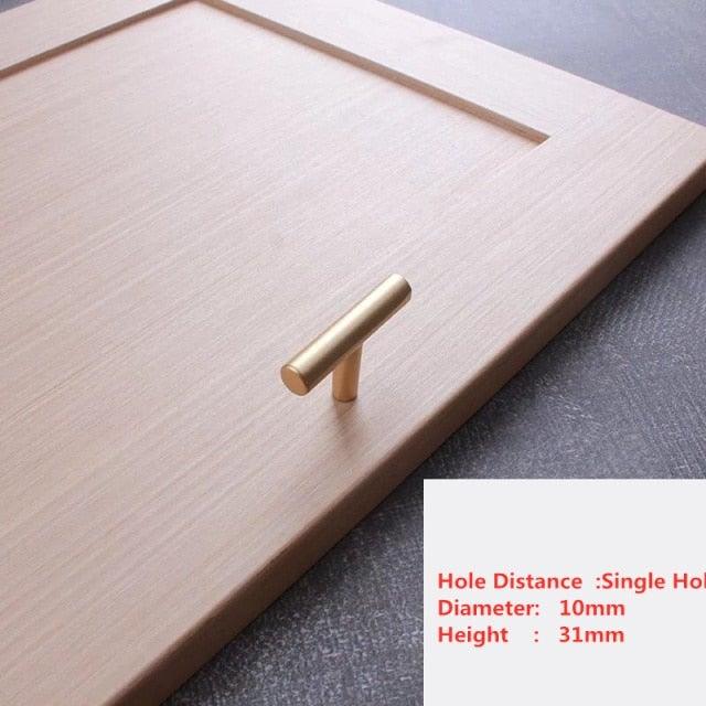 Handles Drawer Cabinet Furniture Kitchen Handles For Cabinet Knob Door Drawer Furniture Kitchen Pearl Golden Simplicity Hardware Pull Handles Modern Style T Bar Kitchen Cabinet Hardware Pulls Stevvex