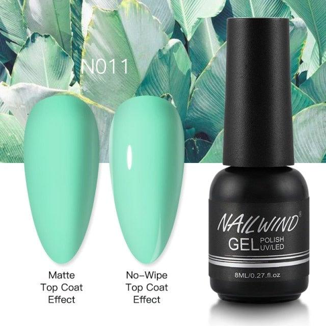 NEW TREND Modern fashion Red Gel Nail Polish For Nails  Permanent UV LED 8ml Matte Glossy High Quality Fashion Design For Women and Ladies Stevvex