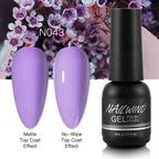 NEW TREND Modern fashion Red Gel Nail Polish For Nails  Permanent UV LED 8ml Matte Glossy High Quality Fashion Design For Women and Ladies Stevvex